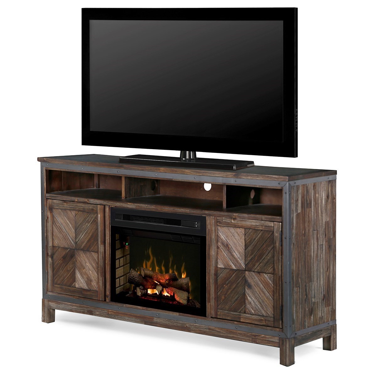 Dimplex Media Console Fireplaces GDS25LD1589BY Wyatt Media Mantel